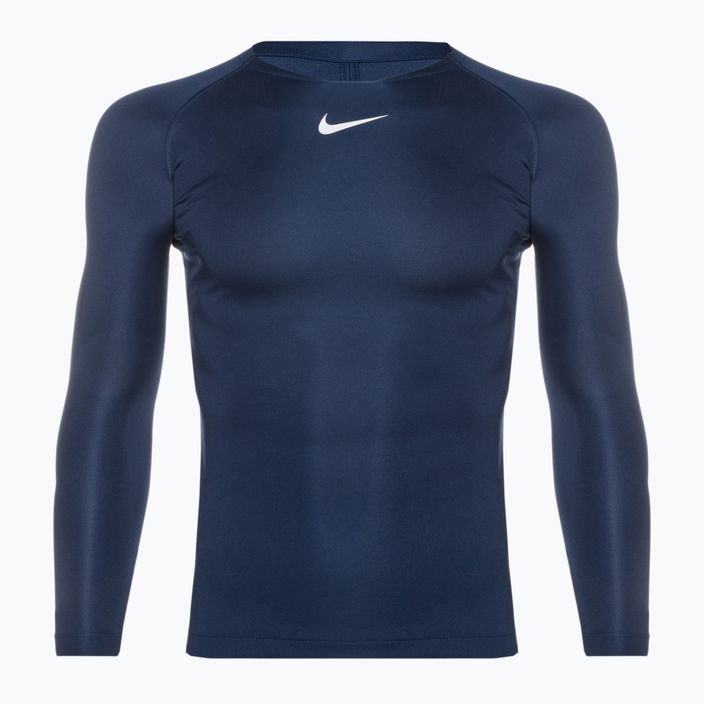 Dámské termo tričko longsleeve  Nike Dri-FIT Park First Layer LS midnight navy/white