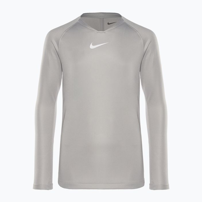 Dětské termo tričko longsleeve  Nike Dri-FIT Park First Layer pewter grey/white