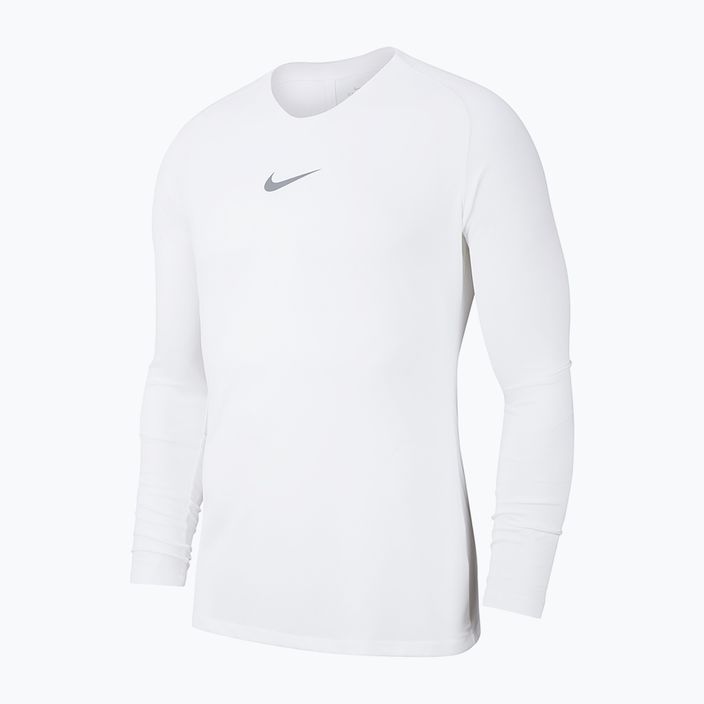 Dětské termo tričko s dlouhým rukávem Nike Dri-Fit Park First Layer bílé AV2611-100