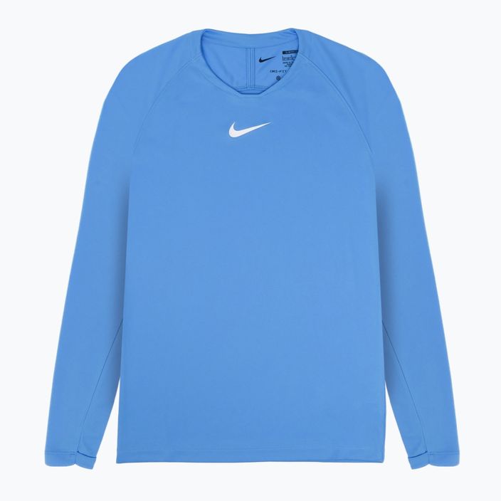 Dětské termo tričko longsleeve  Nike Dri-FIT Park First Layer university blue/white
