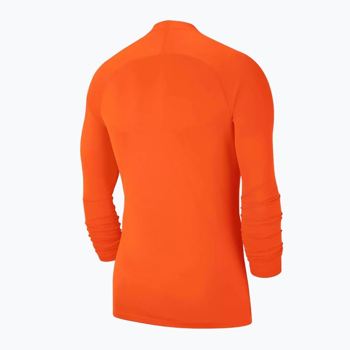 Dětské termo tričko longsleeve  Nike Dri-FIT Park First Layer safety orange/white 2