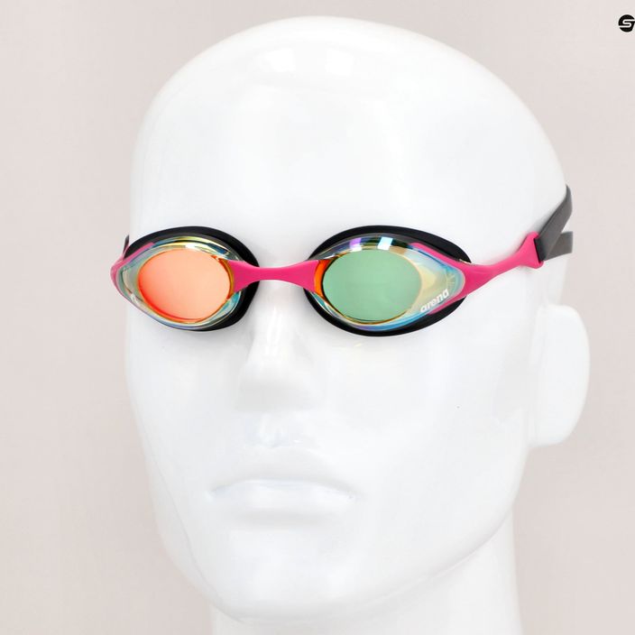 Arena plavecké brýle Cobra Swipe Mirror yellow copper/pink 004196/390 15