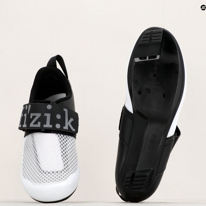 Pánská triatlonová obuv Fizik Transiro Hydra bílo-černá TRR5PMR1K2010 18