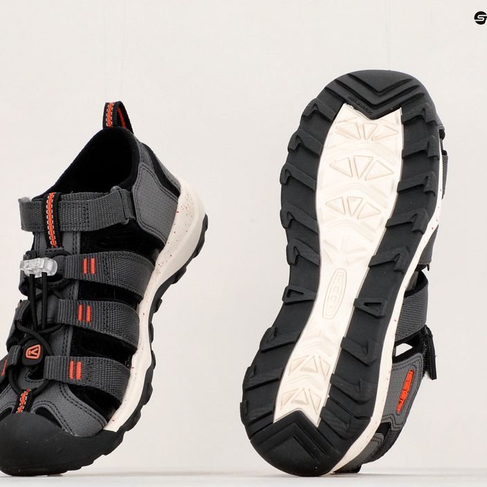 Dětské trekingové sandály Keen Newport Neo H2 šedé 1018426 16