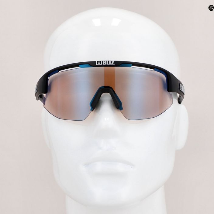 Cyklistické brýle Bliz Matrix Nano Optics Photochromic S1-S3 matt black / brown blue multi 52104-13P 7