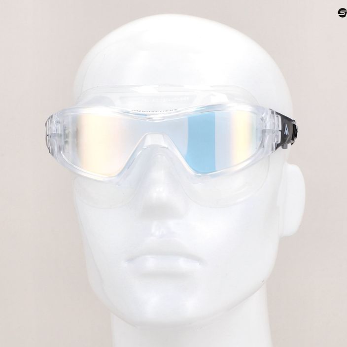 Plavecká maska Aquasphere Vista Pro transparentní/černá/zrcadlová MS5040001LMI 11