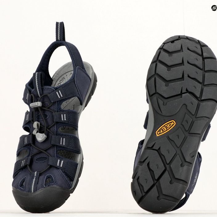 Pánské trekingové sandály Keen Clearwater CNX modro-černé 1027407 17