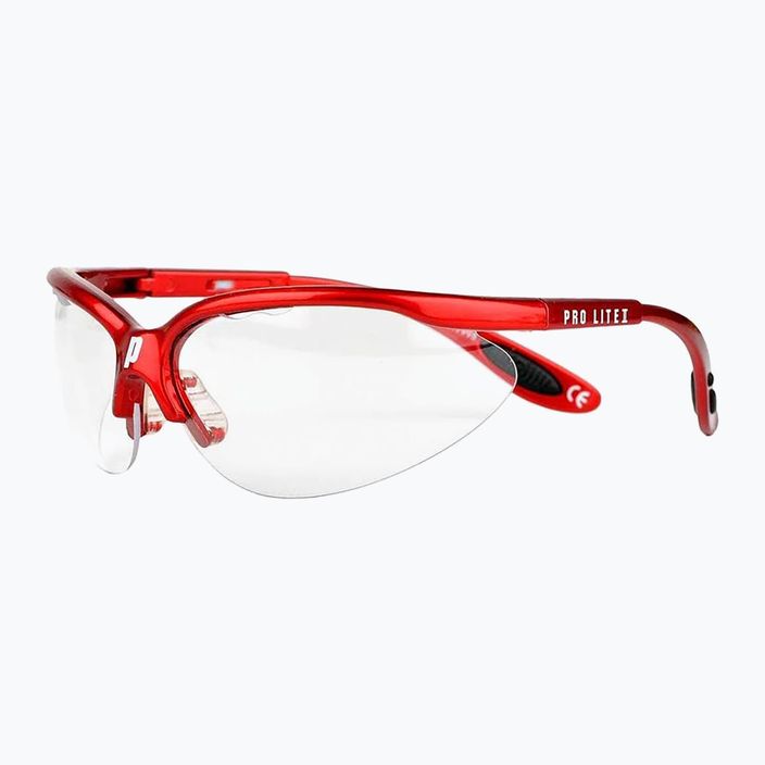 Brýle na squash Prince Pro Lite červené 6S822146