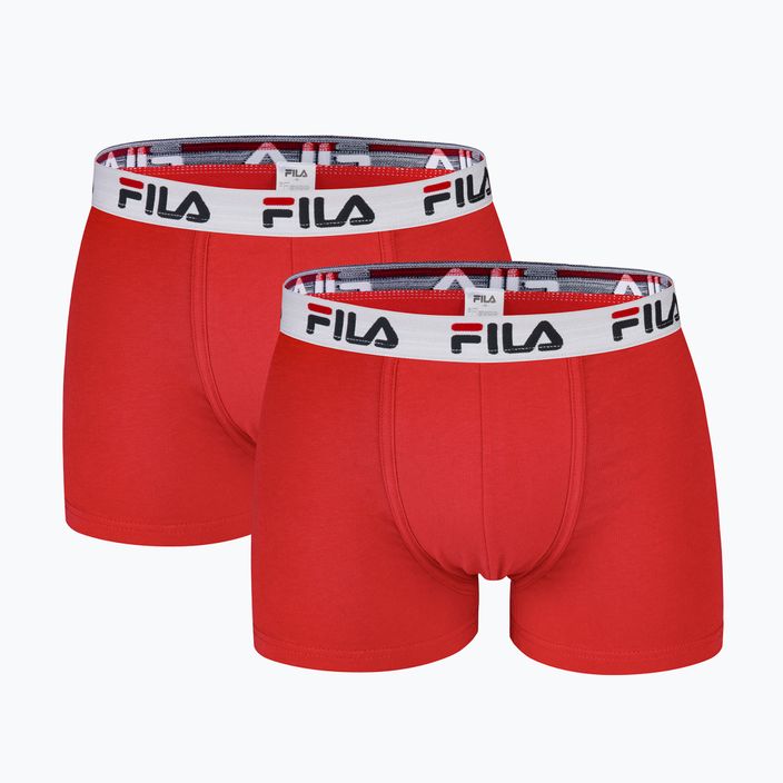 Pánské boxerky FILA FU5016/2 red 5