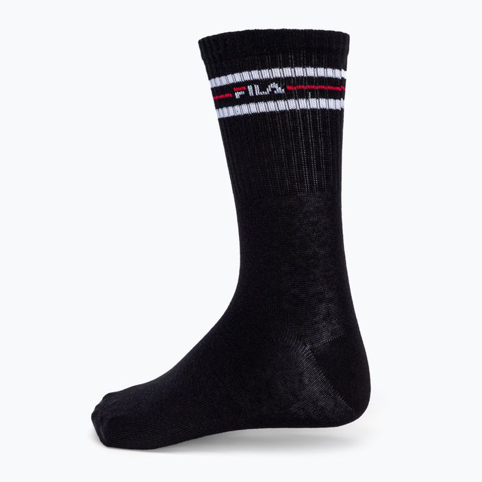 Tenisové ponožky FILA F9092 black 3