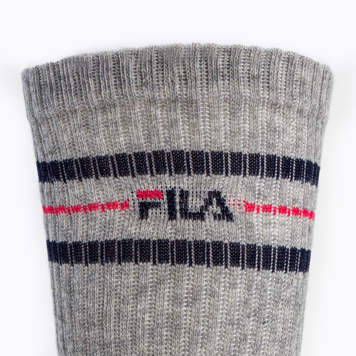 Tenisové ponožky FILA F9092 grey 4