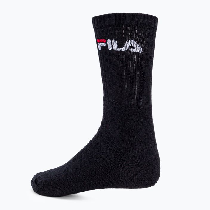 Tenisové ponožky FILA F9505 black 3