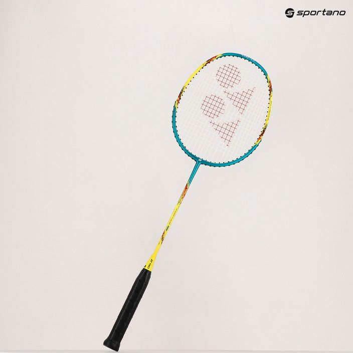 Badmintonová raketa YONEX Nanoflare E13 modrá/žlutá BNFE13E3TY3UG5 8