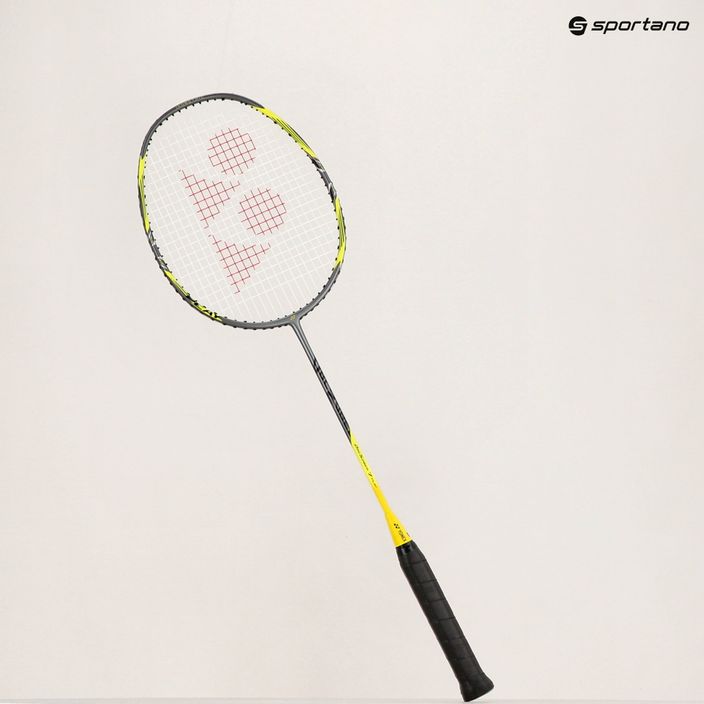 Badmintonová raketa YONEX Arcsaber 7 Play bad. šedo-žlutá BAS7PL2GY4UG5 8