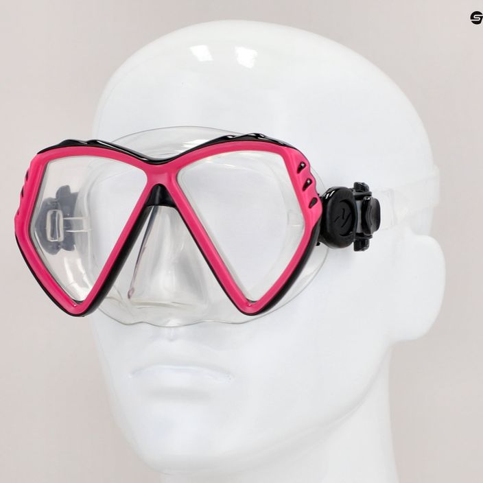 Potápěčská maska Aqualung Cub transparentní/růžová junior MS5530002 8