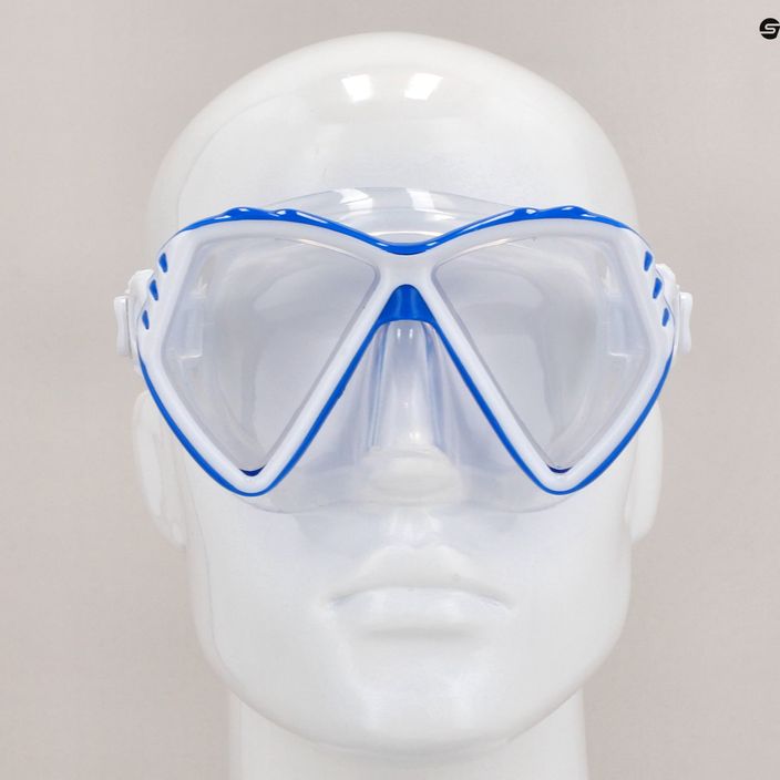 Aqualung Cub transparentní/modrá dětská potápěčská maska MS5540040 8