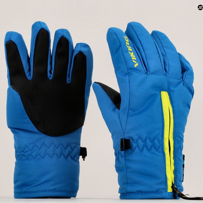 Dětské lyžařské rukavice Viking Asti modré 120/23/7723 8