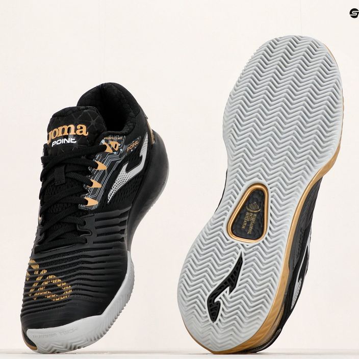 Pánská tenisová obuv Joma T.Point černo-zlatá TPOINS2371P 20