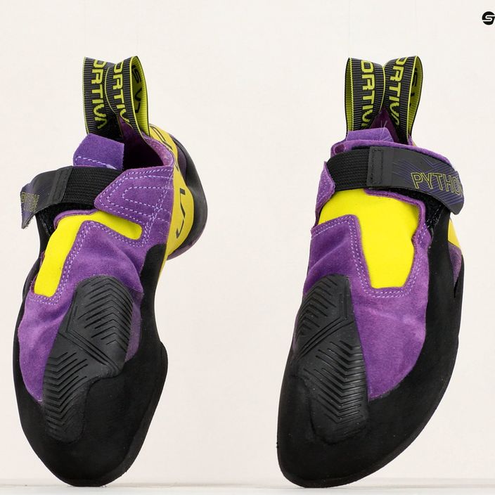 La Sportiva Python pánská lezecká obuv černo-fialová 20V500729 18