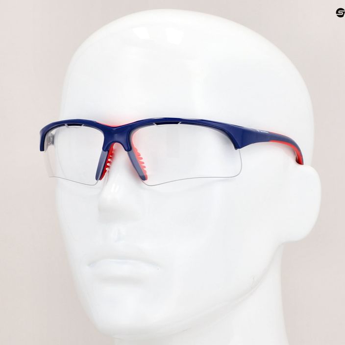 Brýle na squash Tecnifibre modré/červené 54SQGLRE21 7