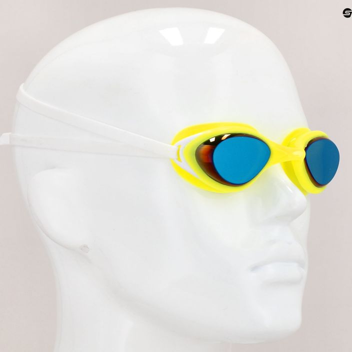 Plavecké brýle BlueSeventy Flow Mirror BL310 žlutá/modrá 9