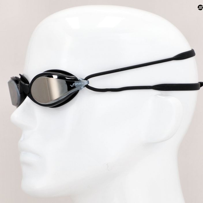 Plavecké brýle FINIS Circuit 2 stříbrno-černá 3.45.064.241 8