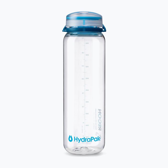 HydraPak Recon 1 l čirá/navy cyan cestovní láhev