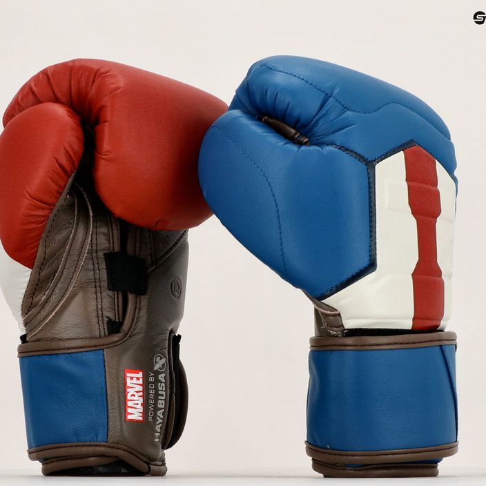 Hayabusa Capitan America boxerské rukavice modré MGB-CA 15