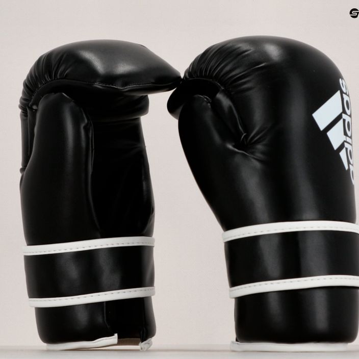Boxerské rukavice adidas Point Fight Adikbpf100 černo-bílé ADIKBPF100 8