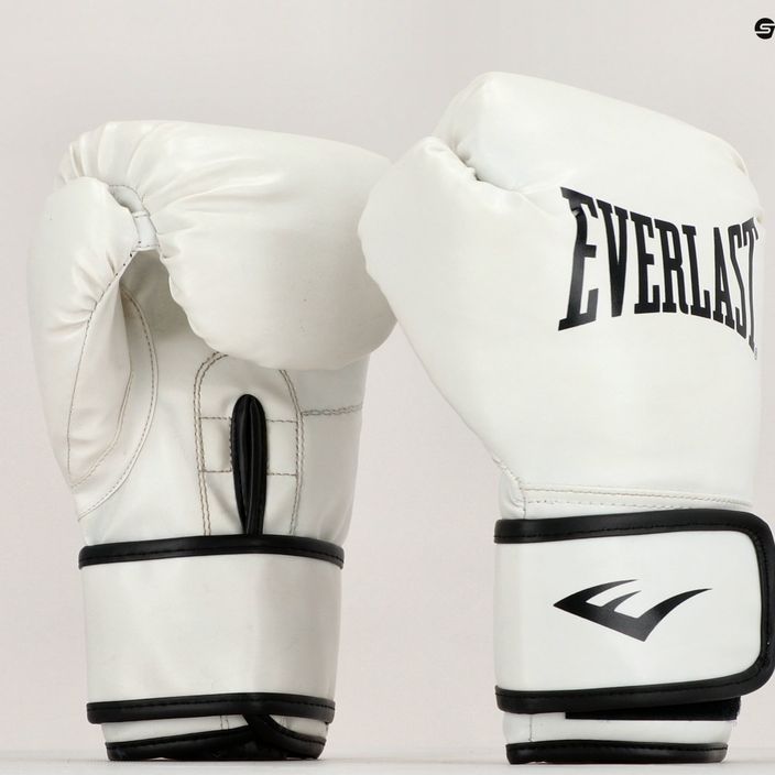 Pánské boxerské rukavice EVERLAST Core 4 bílé EV2100 WHT-S/M 7