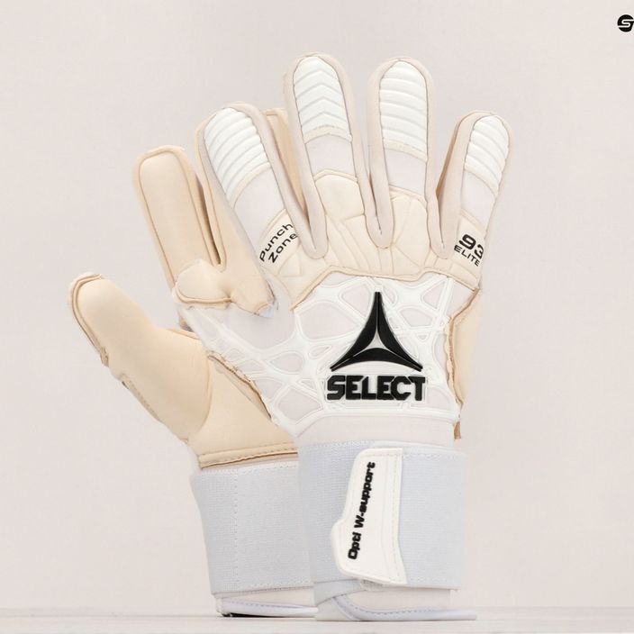 Brankářské rukavice SELECT 93 Elite V21 bílé 500060 6