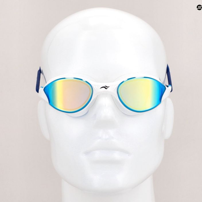 Plavecké brýle AQUA-SPEED Vortex Mirror bílo-modrýe 8882 7