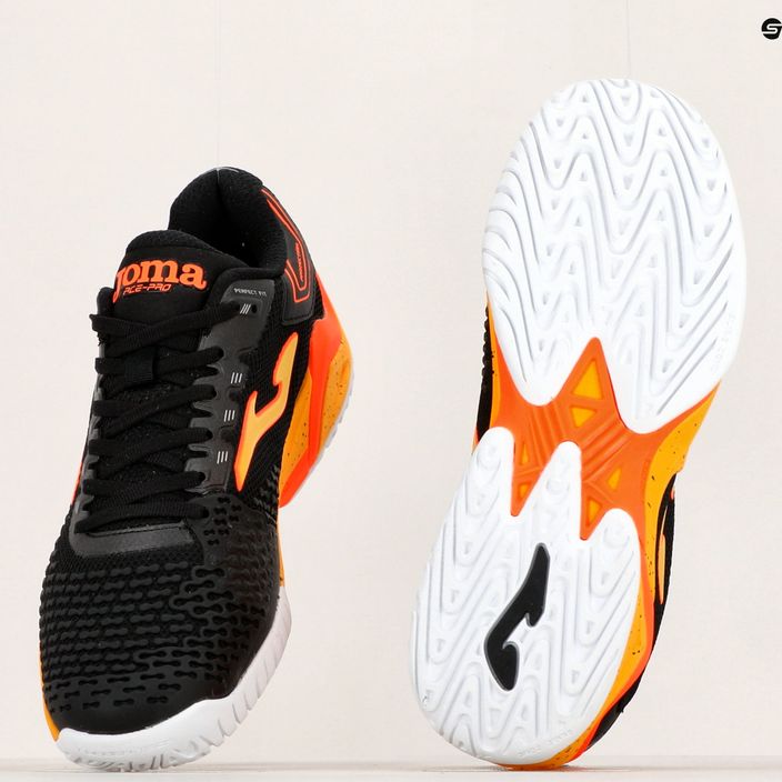 Pánská tenisová obuv Joma T.Ace 2301 černo-oranžová TACES2301T 17