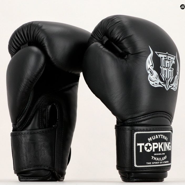 Boxerské rukavice Top King Muay Thai Super Air černé 8