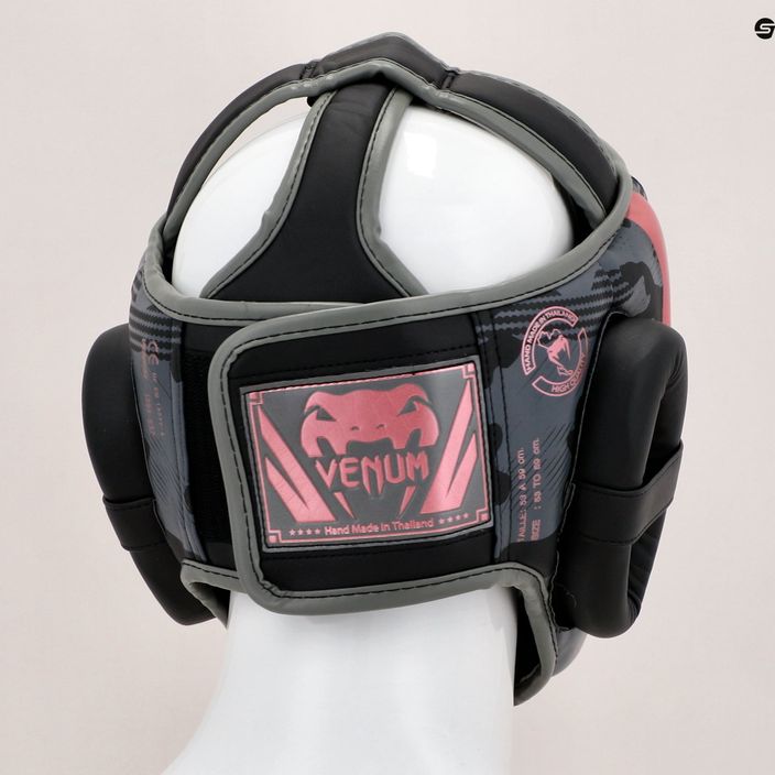 Boxerská helma Venum Elite černo-růžová VENUM-1395-537 13