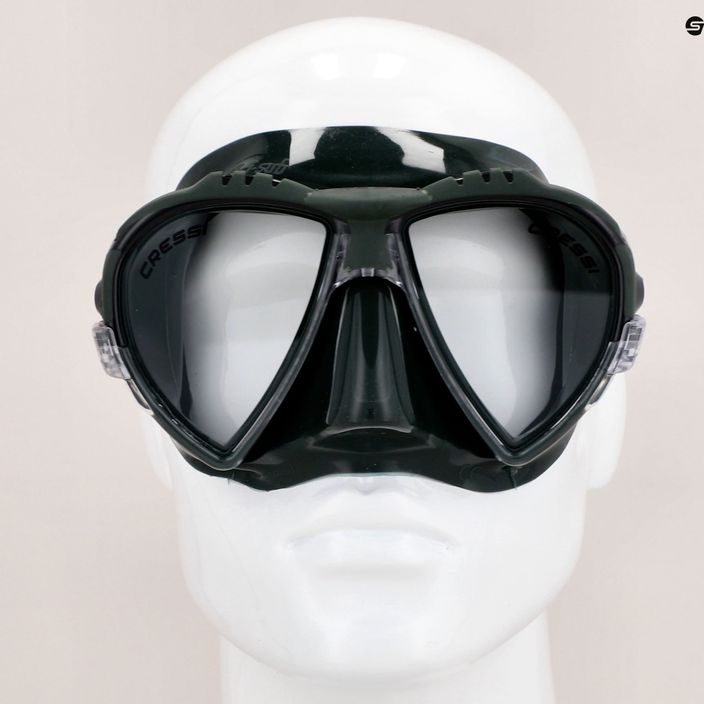 Potápěčská maska Cressi Matrix zelená DS309850 8