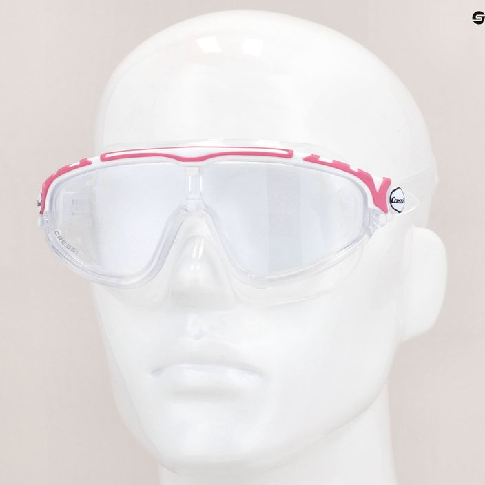 Potápěčské brýle Cressi Skylight bezbarvo-růžova DE203340 8