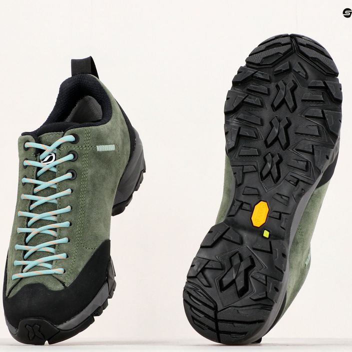 Dámská trekingová obuv Scarpa Mojito Trail zelená-černe 63322 17