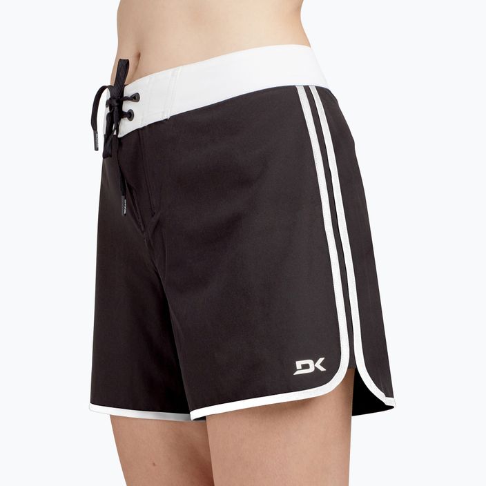 Dakine Roots 5" dámské plavecké šortky černobílé DKA156W0004 6