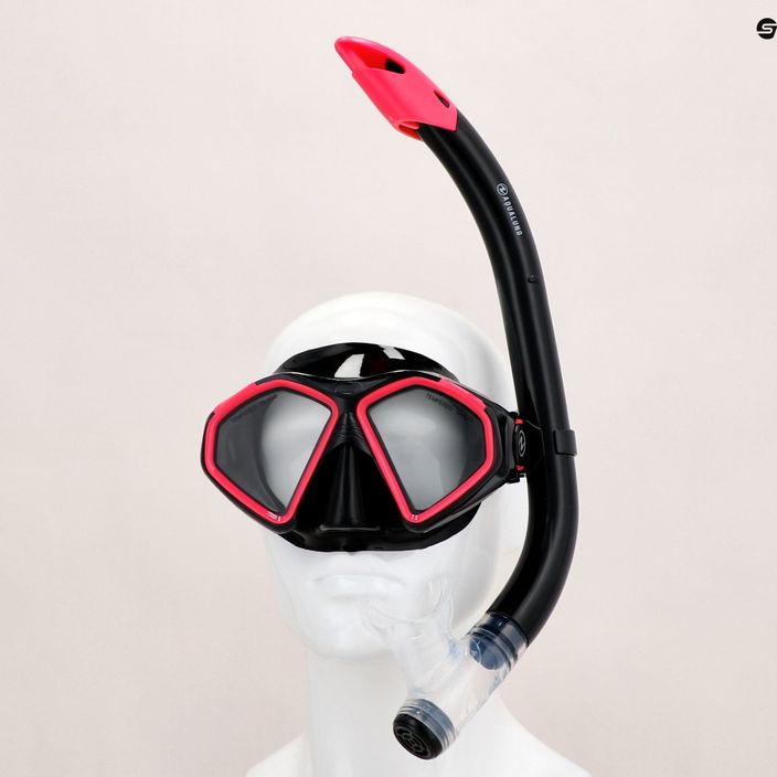 Kombinovaná šnorchlovací sada Aqualung Hawkeye Maska + šnorchl černá SC3970102 12