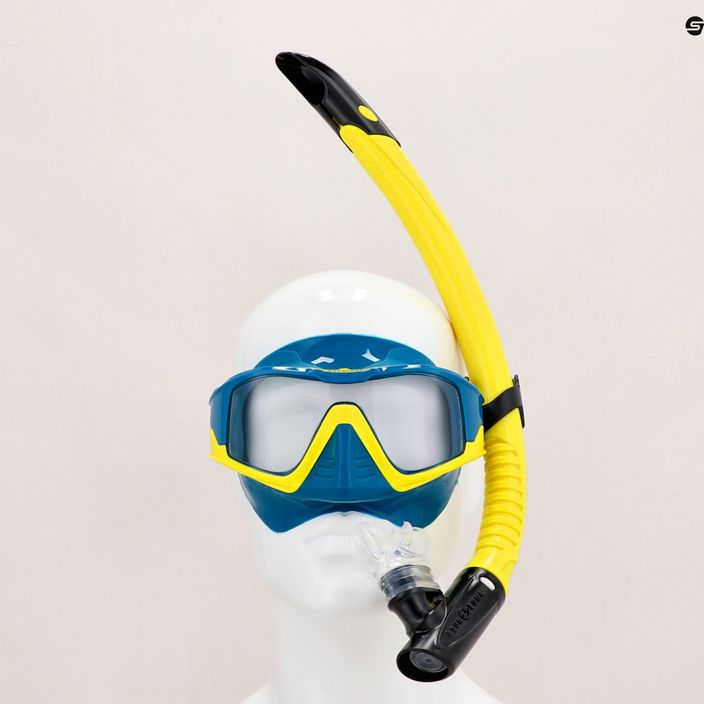 Aqualung Vita Combo Šnorchlovací set Maska + šnorchl modrá/žlutá SC4269807 12