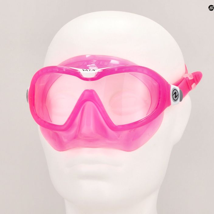 Dětská potápěčská maska Aqualung Mix růžová/bílá MS5560209S 7