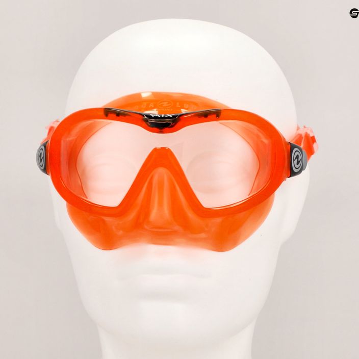 Dětská potápěčská maska Aqualung Mix oranžová/černá MS5560801S 7