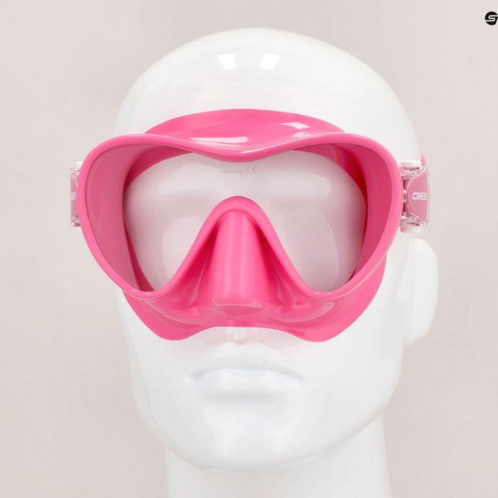 Potápěčská maska Cressi F1 Small růžová ZDN311040 7