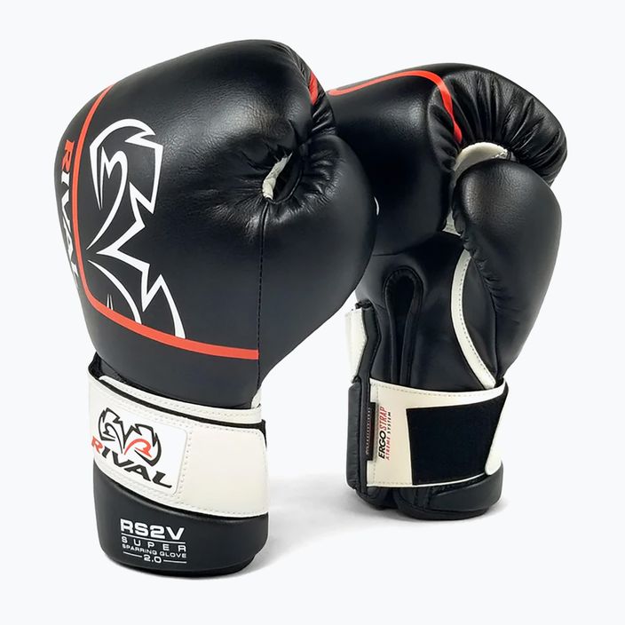 Boxerské rukavice Rival Super Sparring 2.0 black 6