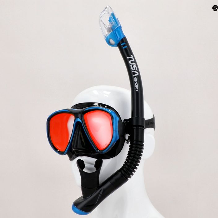 Potápěčská sada TUSA maska + šnorchl POWERVIEW černá UC 2425 MQB 4