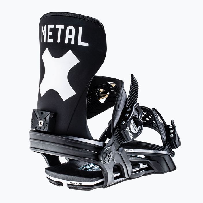 Snowboardové vázání Bent Metal Axction Black 22BN004-BLACK 6