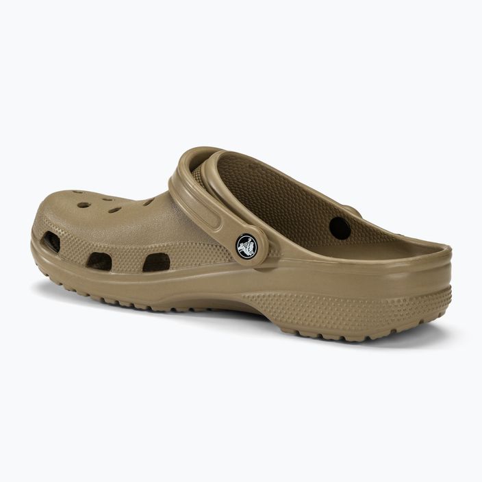 Nazouváky  Crocs Classic khaki 4