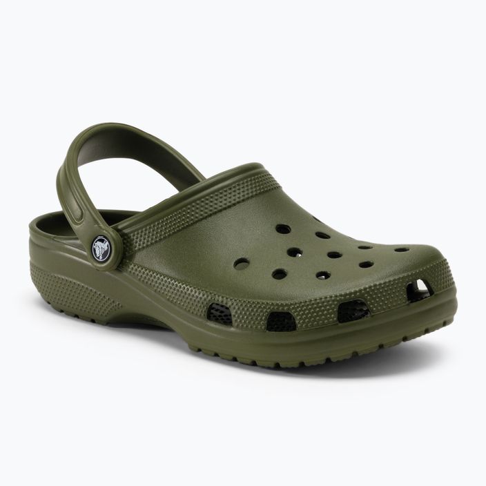 Pánské žabky Crocs Classic army green 2
