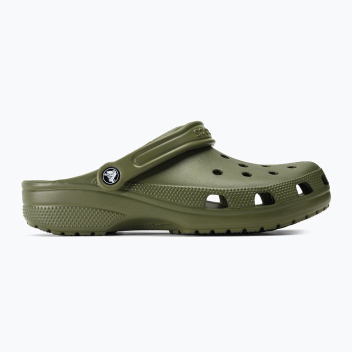 Pánské žabky Crocs Classic army green 3
